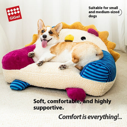 Small And Medium-sized Dogs In Pet Kennels Can Use Removable And Washable Bedding Pads