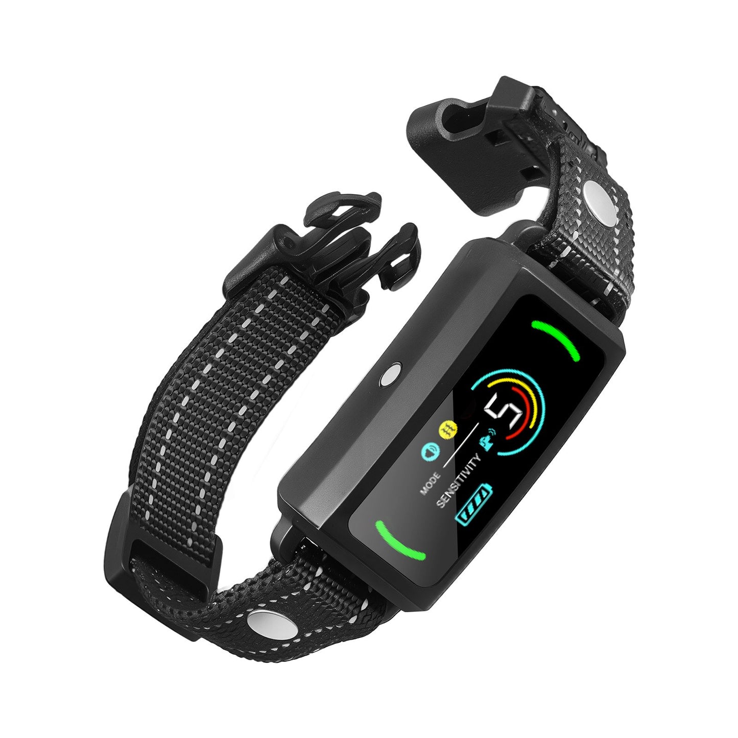 Dog Bark Collar, Smart Bark Collar For Large Medium Small Dogs, IP67 Waterproof Rechargeable Anti-Bark Collars For Dogs, Dog Anti-Barking Device, 6 Adjustable Sensitivity Beep Vibration (Black)